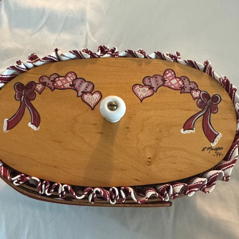 Longaberger 1994 sweetheart be mine basket